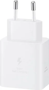 Сетевое зарядное устройство Samsung 45W USB-C EU + Type-C to Type-C cable White (EP-T4511XWEGEU)