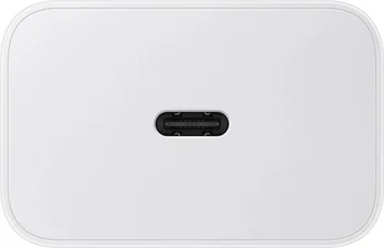 Сетевое зарядное устройство Samsung 45W USB-C EU + Type-C to Type-C cable White (EP-T4511XWEGEU)