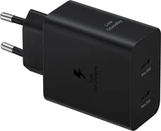 Мережевий зарядний пристрій Samsung EP-T5020X 50W Power Adapter Duo (w/o cable) Black (EP-T5020NBEGEU)