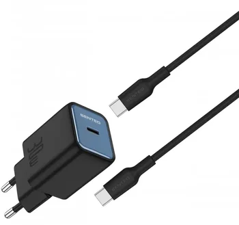 Сетевое зарядное устройство Senteo Z-16C USB-C PD 30W with Type-C-Type-C cable Black