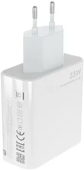 Сетевое зарядное устройство Xiaomi 33W Charging Combo Type-A White + USB-C (BHR6039EU)