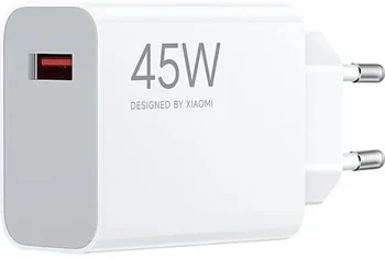 Мережевий зарядний пристрій Xiaomi 45W Turbo Charging USB-A White (BHR07SLEU)