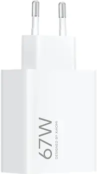 Сетевое зарядное устройство Xiaomi 67W HyperCharge White (BHR07SKEU)