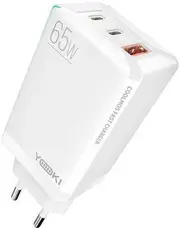 Мережевий зарядний пристрій Yoki Led Series GaN Ultra PD 65W White