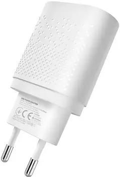 Сетевое зарядное устройство Yoki Led Series Type-C 20W White