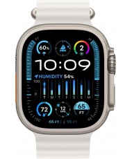 Смарт-годинник Apple Watch Ultra 2 GPS + Cellular 49mm Titanium Case with White Ocean Band (MREJ3)