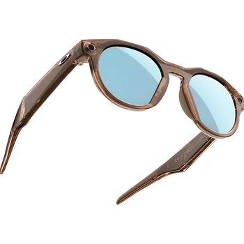 Смарт-окуляри Oakley Meta HSTN Brown Smoke Lens color Deep Water Polarized (OW8002-0651)