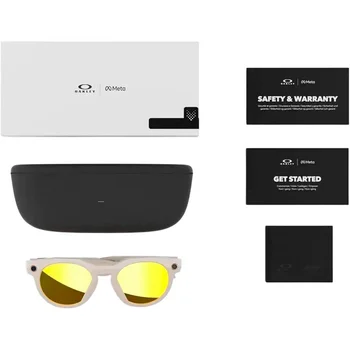 Смарт-окуляри Oakley Meta HSTN Limited Edition Desert 24K Prizm Polar (OW8002-0151)