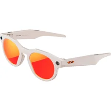 Смарт-окуляри Oakley Meta HSTN Warm Grey Lens Color Ruby (OW8002-0451)