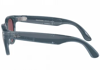 Смарт-очки Ray-Ban Meta Headliner Shiny Jeans Frame/Dusty Red Lenses (RW4009 66985Q 50-23)