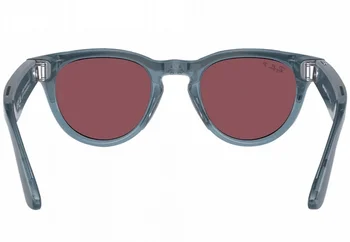 Смарт-очки Ray-Ban Meta Headliner Shiny Jeans Frame/Dusty Red Lenses (RW4009 66985Q 50-23)