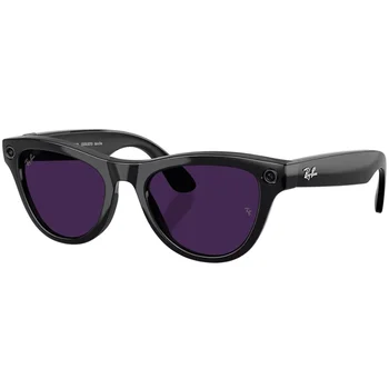 Смарт-окуляри Ray-Ban Meta Skyler Gen 2 St. Shiny Black Frame/Clear to Amethyst Transitions Lenses (RW4014 601/CH 52-20)