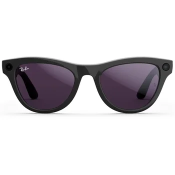 Смарт-окуляри Ray-Ban Meta Skyler Gen 2 St. Shiny Black Frame/Clear to Amethyst Transitions Lenses (RW4014 601/CH 52-20)