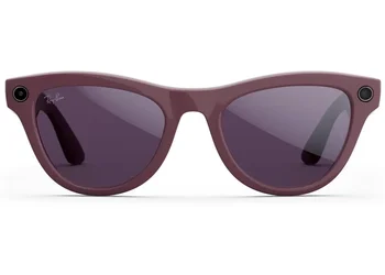 Смарт-очки Ray-Ban Meta Skyler Gen 2 St.Shiny Mystic Violet Frame/Clear to Amethyst Transit.Lens. (RW4014 6701CH 52-20)