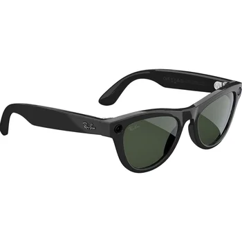 Смарт-окуляри Ray-Ban Meta Skyler Gen 2 Stand.Shiny Black Frame/Clear to Graphite Green Transit.Lenses (RW4014 601/1M 52-20)