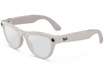 Смарт-окуляри Ray-Ban Meta Skyler Gen 2 Stand.Shiny Chalky Gray Frame/Clear to Sapphire Transit.Lenses (RW4014 6700MF 52-20)