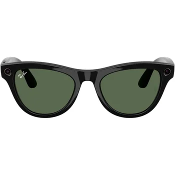 Смарт-окуляри Ray-Ban Meta Skyler Gen 2 Standard Shiny Black Frame / G-15 Green Lenses (RW4014 601/71 52-20)