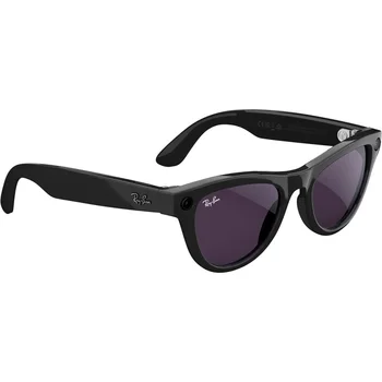 Смарт-очки Ray-Ban Meta Skyler Shiny Black/Amethyst Transitions (RW4010 601/CH 52-20)