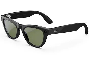 Смарт-окуляри Ray-Ban Meta Skyler Shiny Black Frame/Green Lenses (RW4010 601/9A 52)