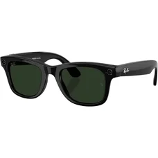 Смарт-окуляри Ray-Ban Meta Wayfarer Gen 2 Large Shiny Black Frame/Clear to Graphite Green Transit.Lens. (RW4012 601/1M 53-22)