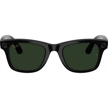 Смарт-окуляри Ray-Ban Meta Wayfarer Gen 2 Large Shiny Black Frame/Clear to Graphite Green Transit.Lens. (RW4012 601/1M 53-22)