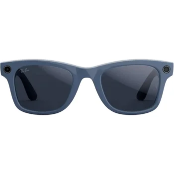 Смарт-очки Ray-Ban Meta Wayfarer Gen 2 Shiny Cosmic Blue/Clear Sapphire (RW4012 6628/MF 50-23)