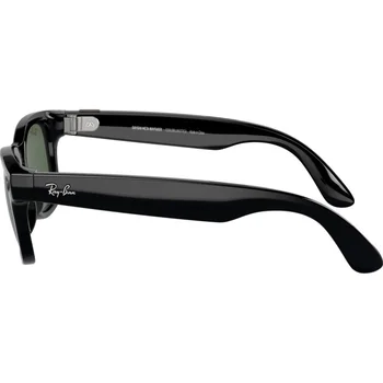 Смарт-окуляри Ray-Ban Meta Wayfarer Large Shiny Black / G-15 Green (RW4008 601/71 53-22)