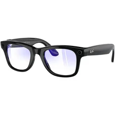 Смарт-окуляри Ray-Ban Meta Wayfarer Shiny Black Frame Clear Lenses (RW4006 601/SB 50-22)