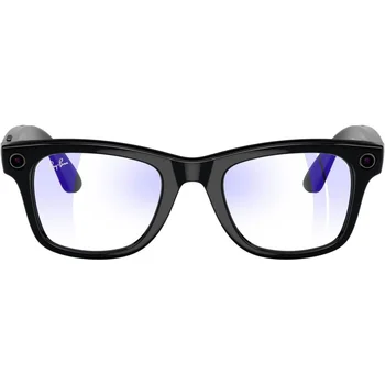 Смарт-очки Ray-Ban Meta Wayfarer Shiny Black Frame Clear Lenses (RW4008 601/SB 53-22)