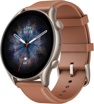 Смарт-часы Amazfit GTR 3 Pro Brown Leather