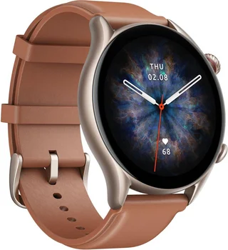 Смарт-часы Amazfit GTR 3 Pro Brown Leather