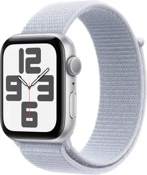 Смарт-часы Apple Watch SE 2 GPS 40mm Silver Aluminium Case w. Blue Cloud Sport Loop (MXEE3)