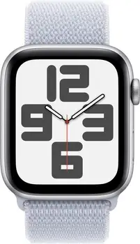 Смарт-часы Apple Watch SE 2 GPS 40mm Silver Aluminium Case w. Blue Cloud Sport Loop (MXEE3)