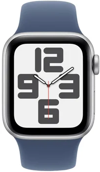 Смарт-годинник Apple Watch SE 2 GPS 40mm Silver Aluminium Case w. Denim Sport Band - S/M (MXEC3/MXFV3/MXGF3)