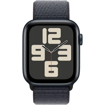 Смарт-часы Apple Watch SE 2 GPS 44mm Midnight Aluminium Case w. Ink Sport Loop (MXEP3/MXG33/MXGN3)