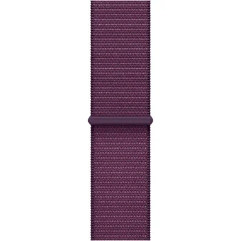 Смарт-часы Apple Watch Series 10 GPS 42mm Rose Gold Aluminum Case w. Plum Sport Loop (MWWK3)