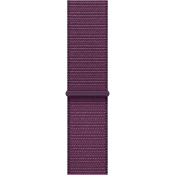 Смарт-часы Apple Watch Series 10 GPS 46mm Rose Gold Aluminum Case w. Plum Sport Loop (MWWV3)