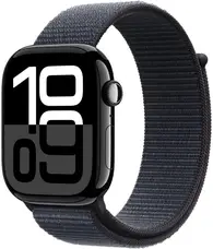 Смарт-часы Apple Watch Series 10 GPS + Cellular 42mm Jet Black Aluminum Case w. Ink S. Loop (MWX83)