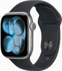 Смарт-часы Apple Watch Series 11 GPS 42mm Space Grey Alu. Case w. Black S. Band - S/M (MEQW4)