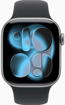 Смарт-часы Apple Watch Series 11 GPS 42mm Space Grey Alu. Case w. Black S. Band - S/M (MEQW4)