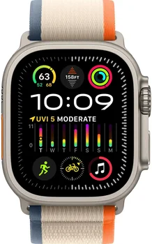 Смарт-часы Apple Watch Ultra 2 GPS + Cellular 49mm Titanium Case with Orange/Beige Trail Loop - S/M (MRF13)