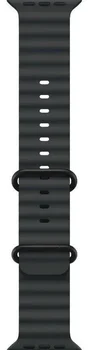 Смарт-годинник Apple Watch Ultra 3 GPS + Cellular 49mm Black Tit. Case w. Black Ocean Band (MF0J4)