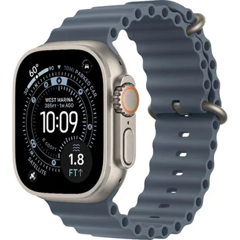 Смарт-часы Apple Watch Ultra 3 GPS + Cellular 49mm Natural Tit. Case w. Anchor Blue Ocean Band (MEWH4)