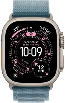 Смарт-часы Apple Watch Ultra 3 GPS + Cellular 49mm Natural Tit. Case w. Light Blue Alpine Loop - Small (MEWK4)