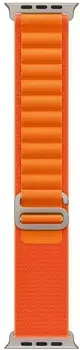 Смарт-годинник Apple Watch Ultra GPS + Cellular 49mm Titanium Case with Orange Alpine Loop - Small (MNHA3/MNHH3)