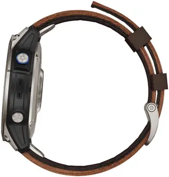 Смарт-годинник Garmin D2 Mach 1 Aviator Smartwatch with Oxford Brown Leather Band (010-02582-54/55)