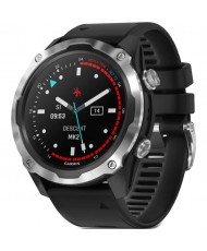 Смарт-годинник Garmin Descent Mk2 Stainless Steel with Black Band (010-02132-00/10)