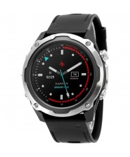 Смарт-годинник Garmin Descent Mk2 Stainless Steel with Black Band (010-02132-00/10)