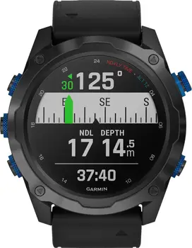 Смарт-годинник Garmin Descent Mk2i Titanium Carbon Gray DLC with Black Band (010-02132-01/11)