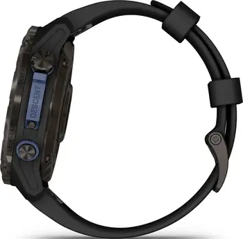 Смарт-годинник Garmin Descent Mk3i 51mm Carbon Gray DLC Titanium with Black Silicone Band (010-02752-10/11)